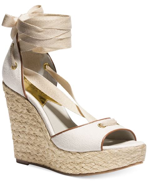 michael kors wedges for women|Michael Kors wedge heel.